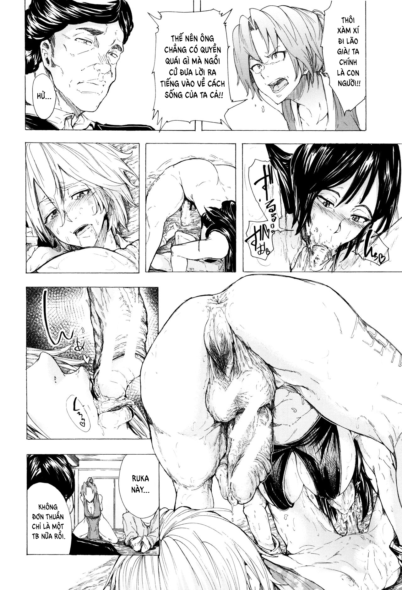 Đọc truyện hentai Juurin no Ame - Chap 5.1