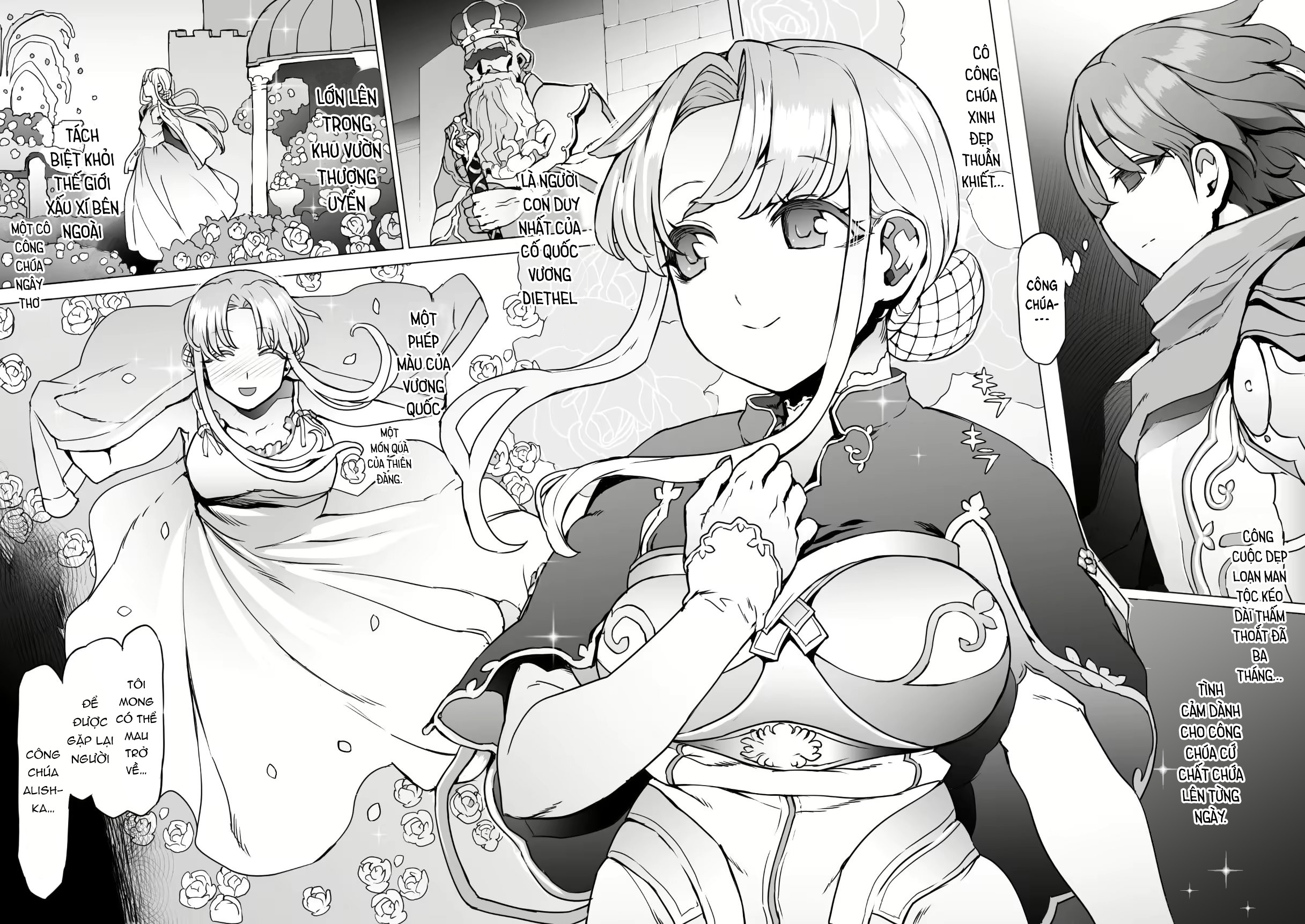 Đọc truyện hentai Người sẽ trở thành vua Kỷ lục huấn luyện công chúa vua - Chap 2