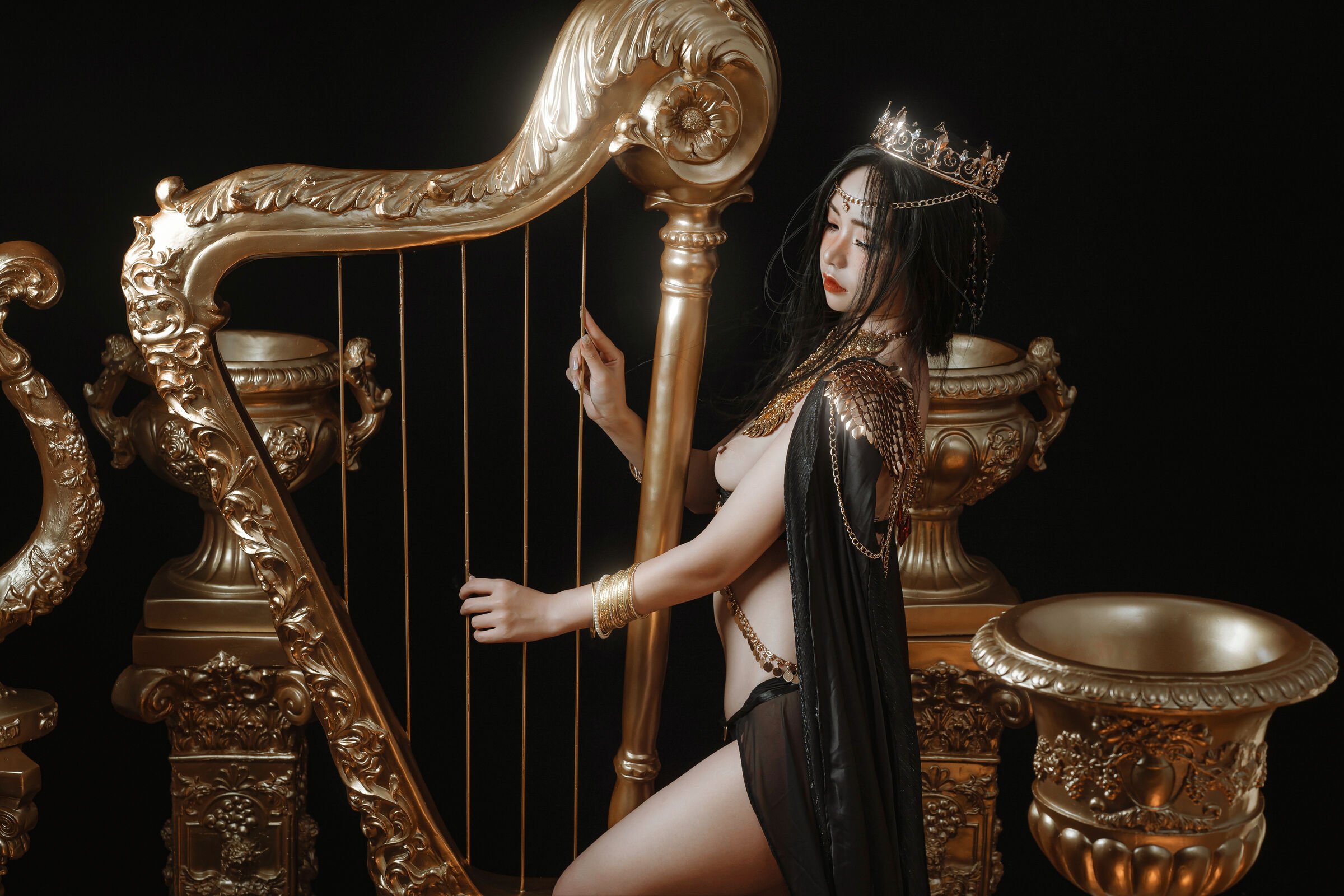 Đọc truyện hentai Tuyển tập Albums siêu phẩm Cosplay - Chap 567 - Cracking Girl Meow Xiaoji - Wind Chime Princess (Aeolian)