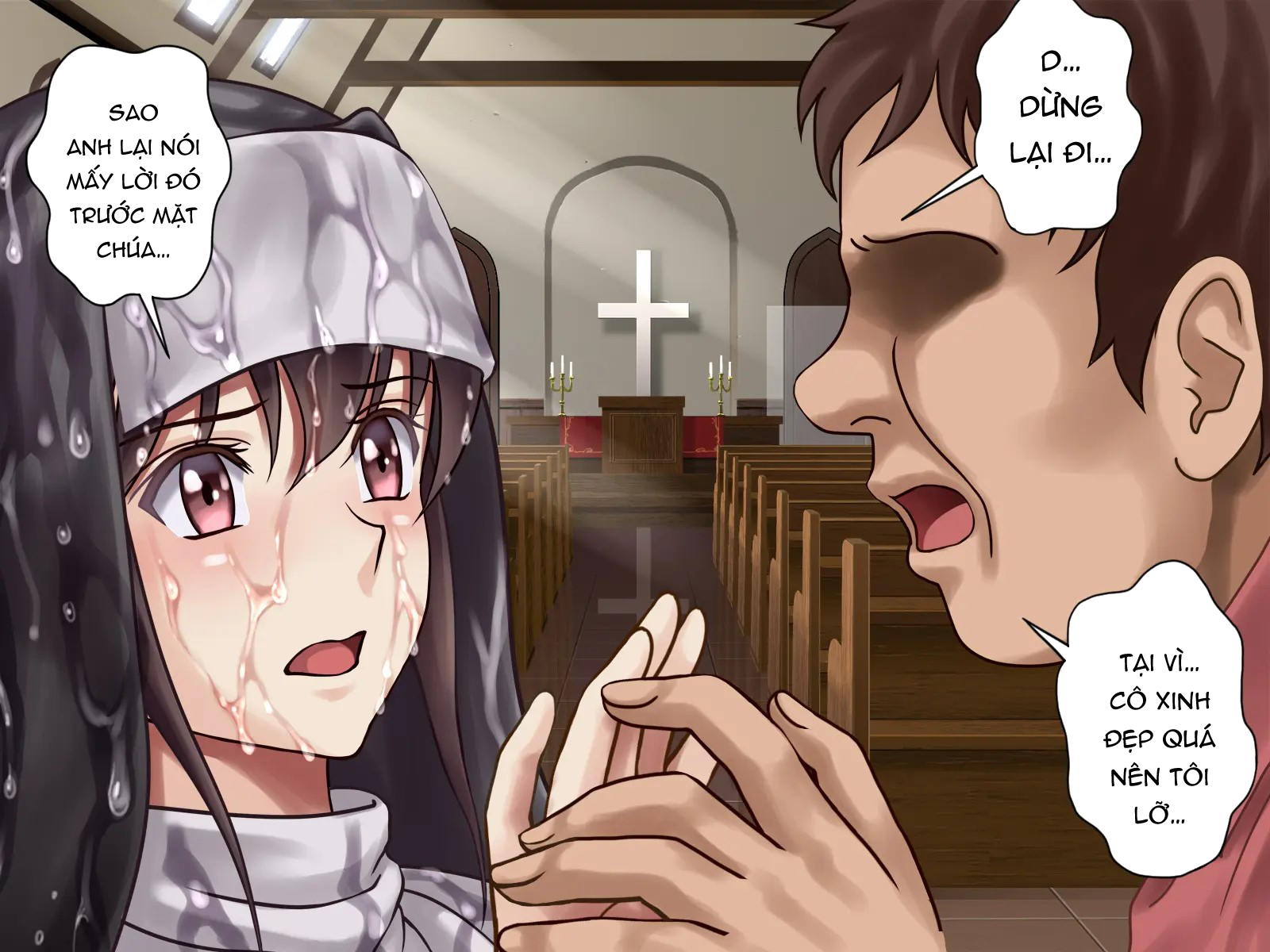 Đọc truyện hentai Âm đạo sám hối, nữ tu ở địa ngục dục vọng - Part 1