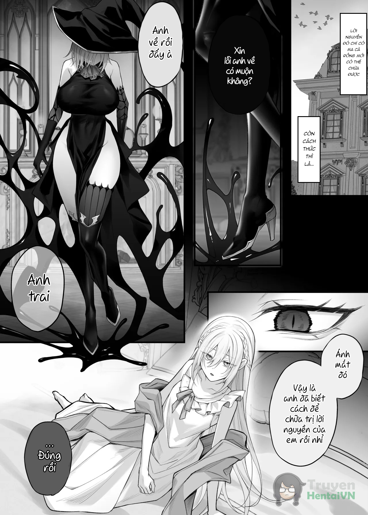 Đọc truyện hentai Juketsu no Majo Alexia wa Mou Otoko ni Modorenai - Chap 2