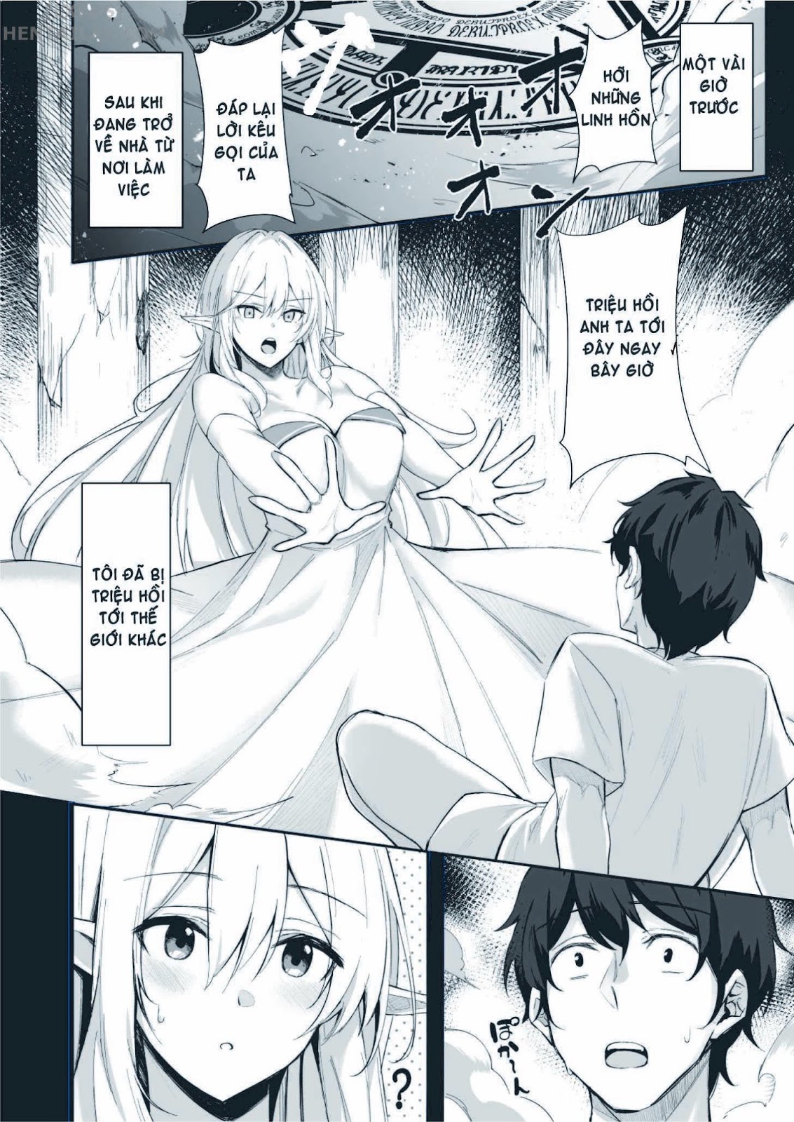 Đọc truyện hentai Chuyển sinh - Thích chị Elf phải không? - Chap 1 - Có che