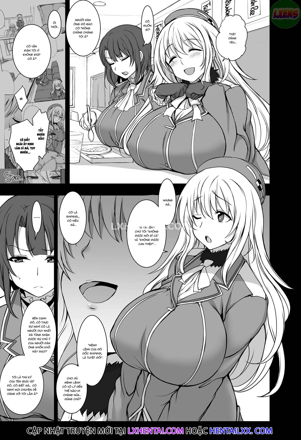 Đọc truyện hentai Nữ hạm yêu quý của tôi - Chap 2 - [END]