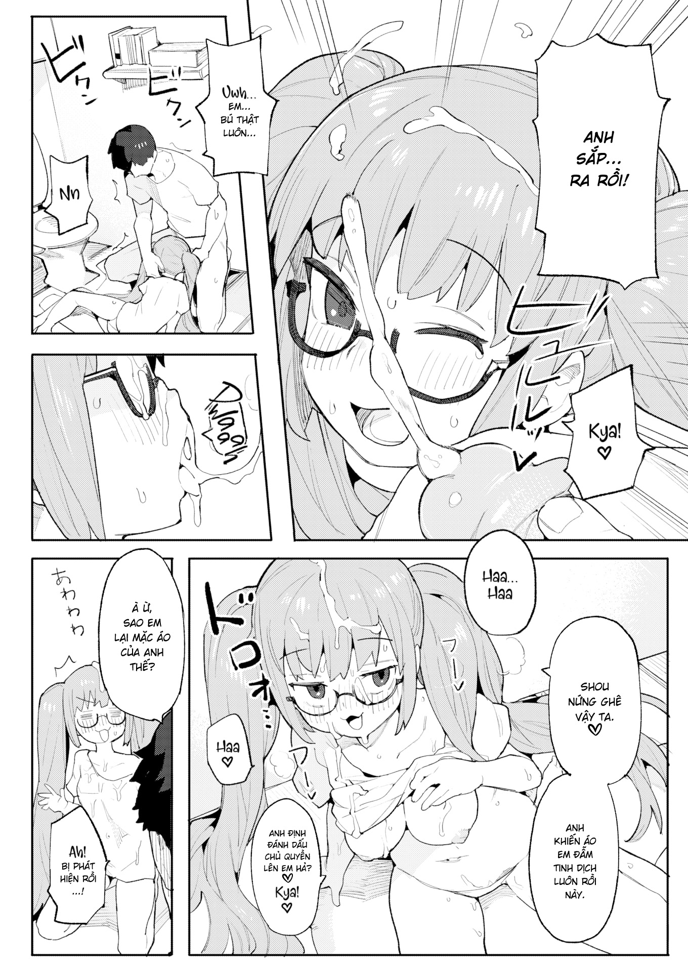 Đọc truyện hentai Mừng anh về nhà - Oneshot