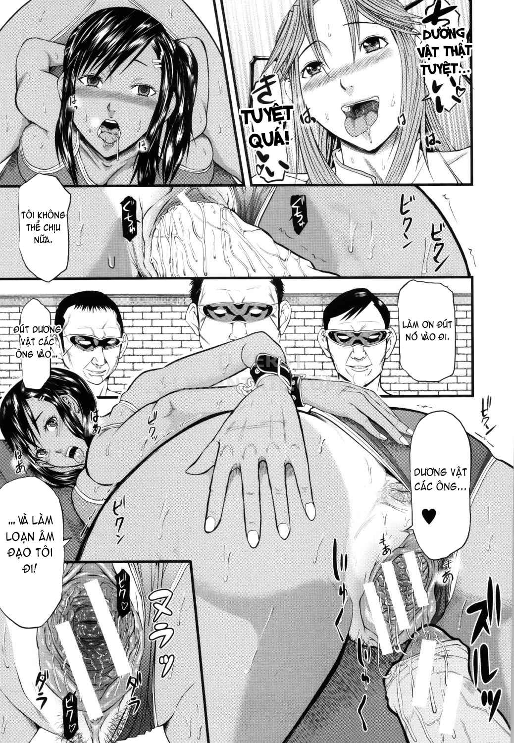 Đọc truyện hentai Onna Jigoku, Niku No Tsubo Hentairui Inranka Mesubuta Ichidaiki - Chap 7