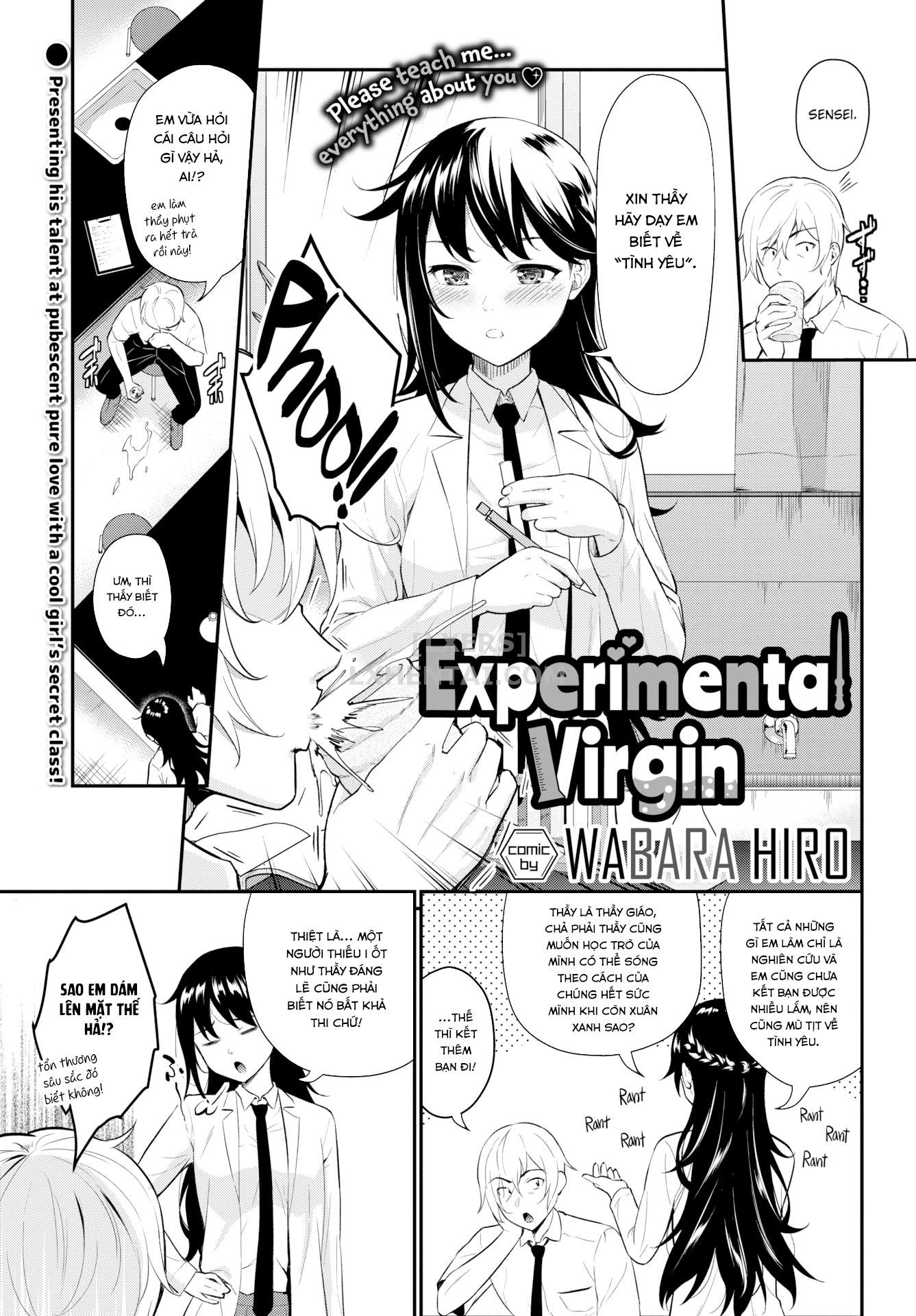 Đọc truyện hentai Experimental Virgin - Oneshot