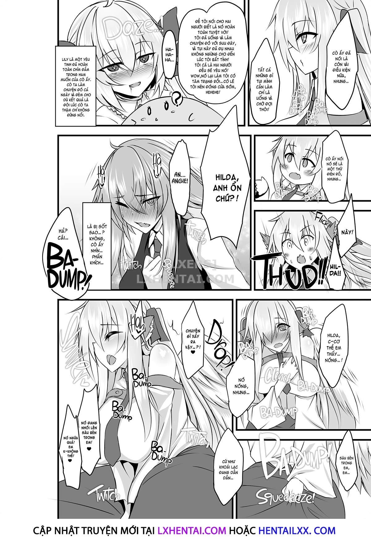 Đọc truyện hentai Two Flowers for Two Delivery Girls - Oneshot