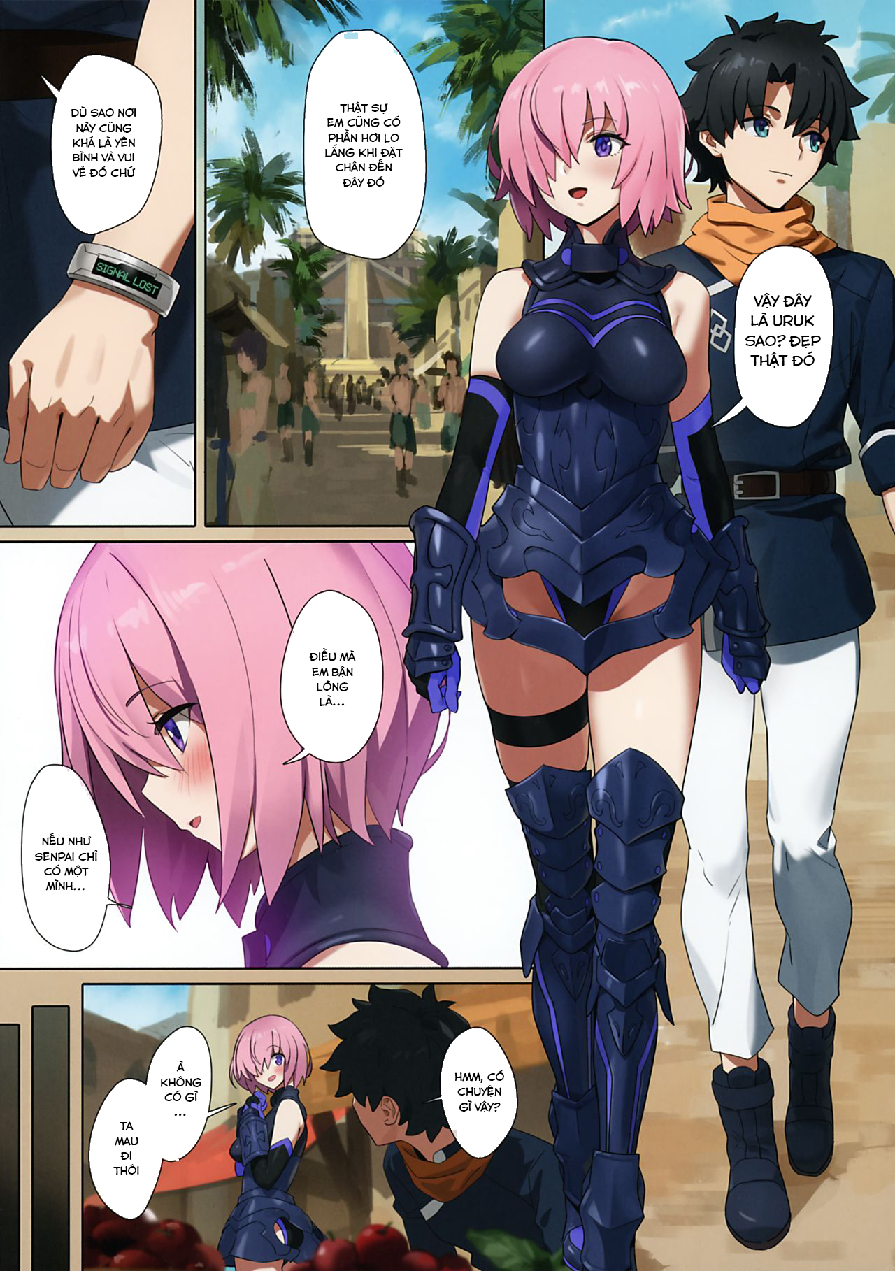 Đọc truyện hentai Zettai Mash Sensen Absolute Mash Battlefront (Fate Grand Order) - Oneshot