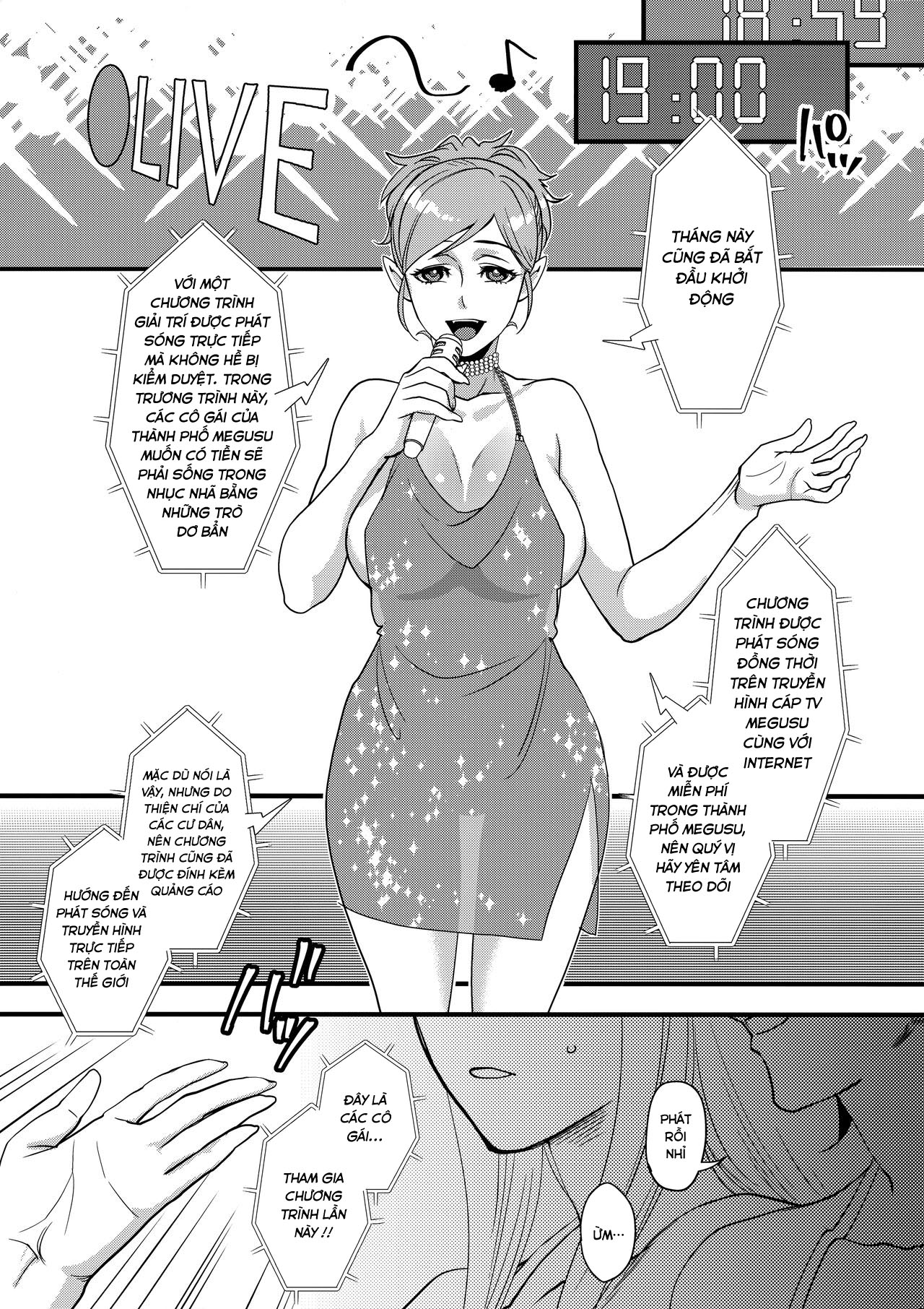 Đọc truyện hentai Chương trình tạp kỹ vui nhộn - Oneshot.