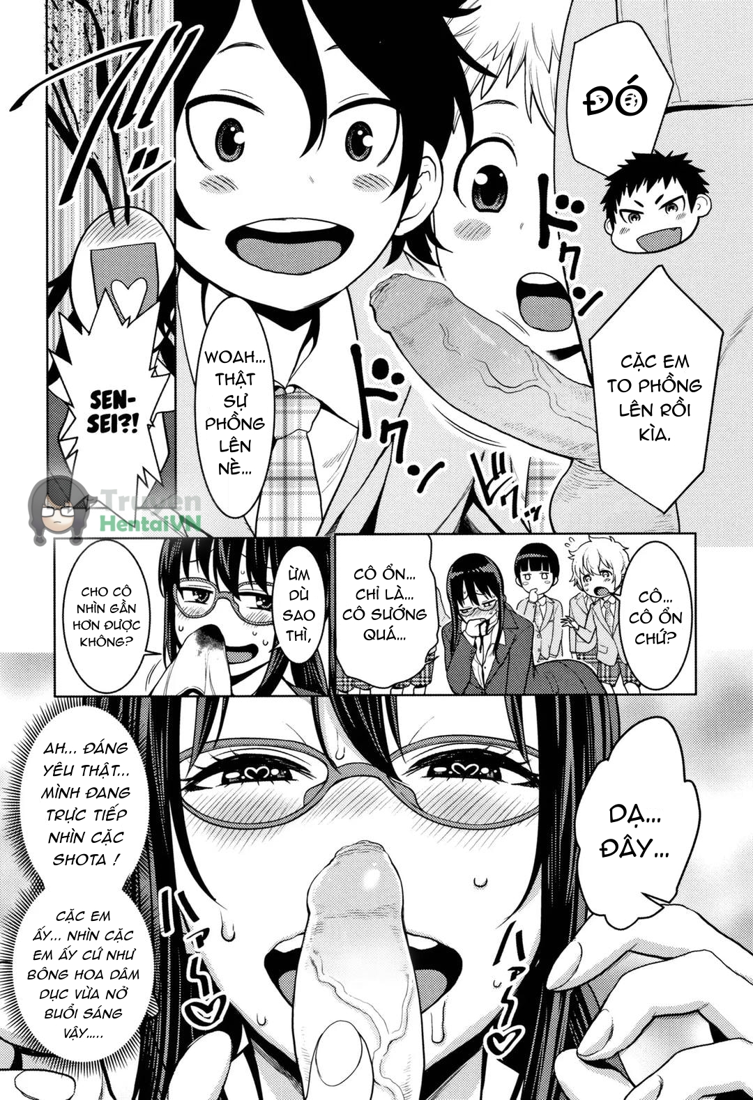 Đọc truyện hentai Yarisugi Seikyouiku! ~Hentai Onna Kyoushi Kikiippatsu~ - Oneshot