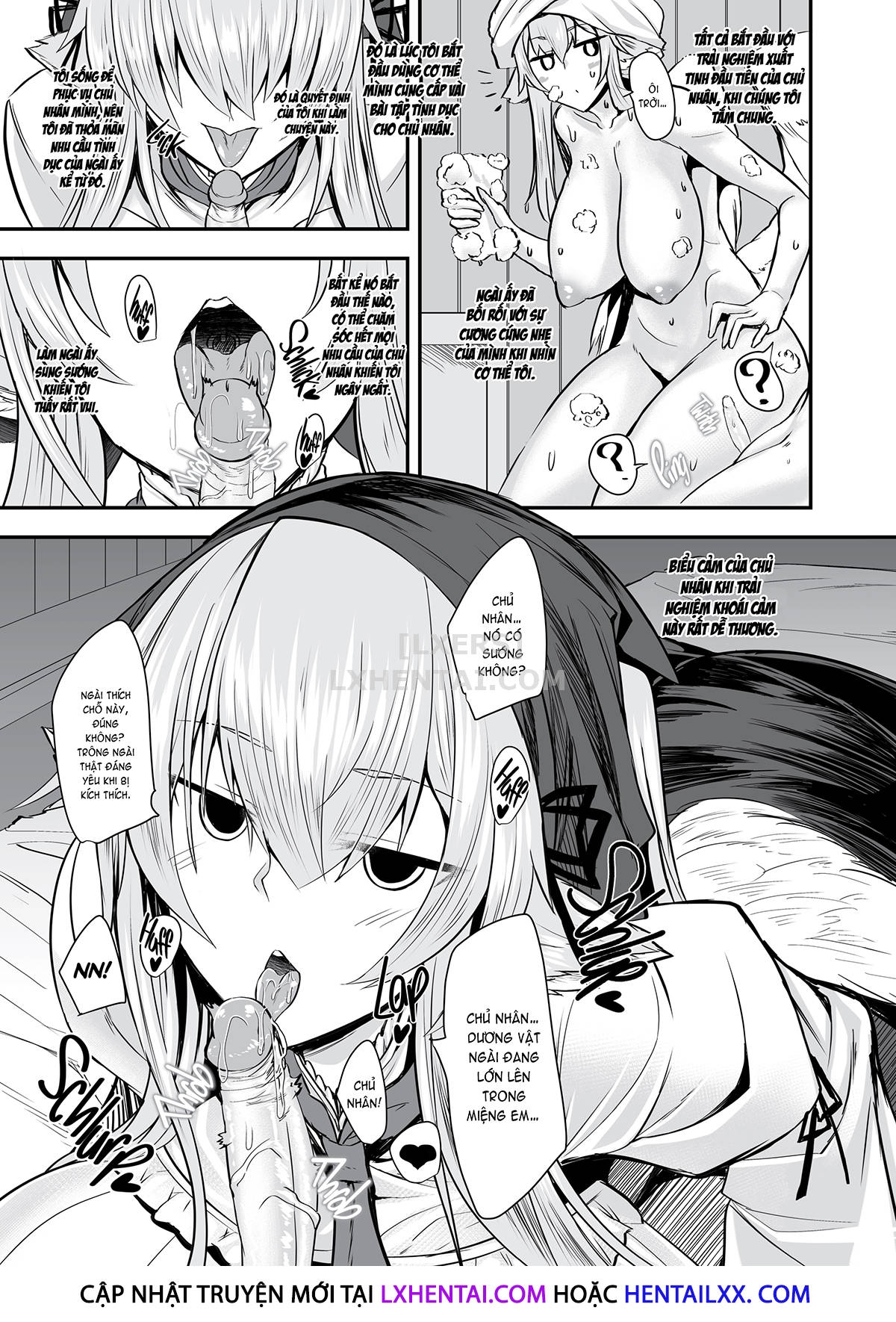 Đọc truyện hentai Feathery Maid Miss Yachiyo - Oneshot