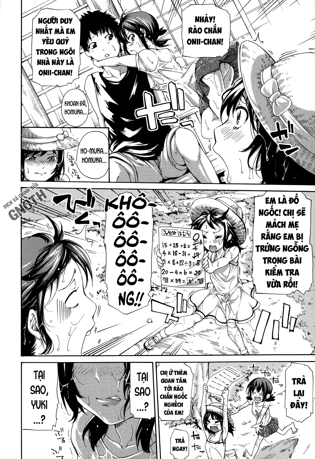 Đọc truyện hentai Bắn vào bên trong em gái tôi - Chap 1