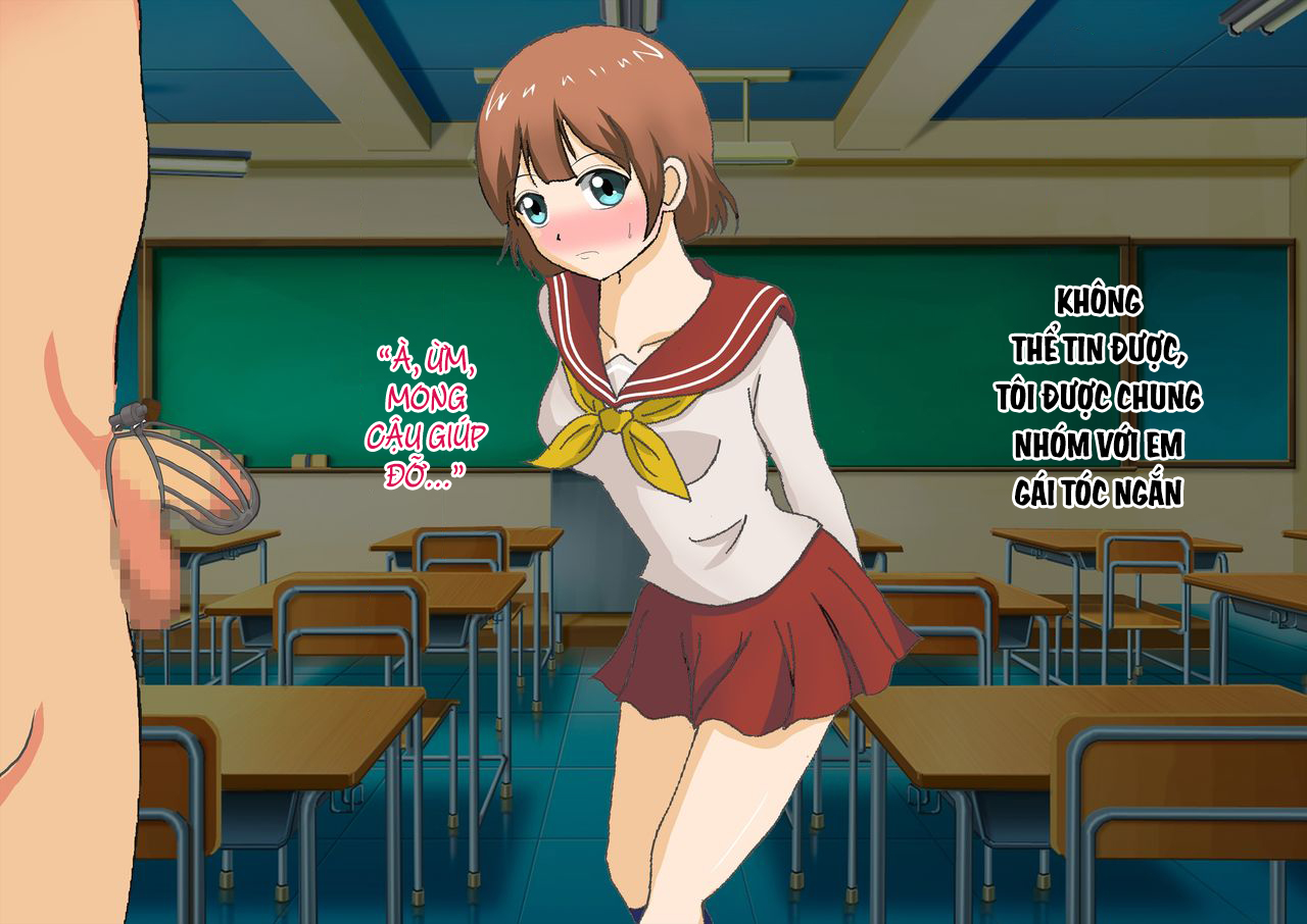 Đọc truyện hentai Một ngôi trường có các bản phác thảo do các cô gái ở Cass quản lý - Chap 2