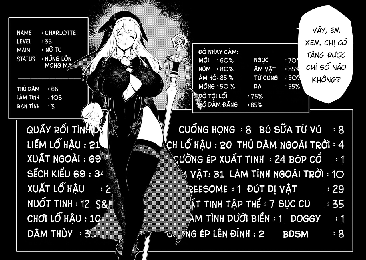 Đọc truyện hentai Tôi thấy được chỉ số dâm tà của chị sơ yêu quý và rồi - Oneshot