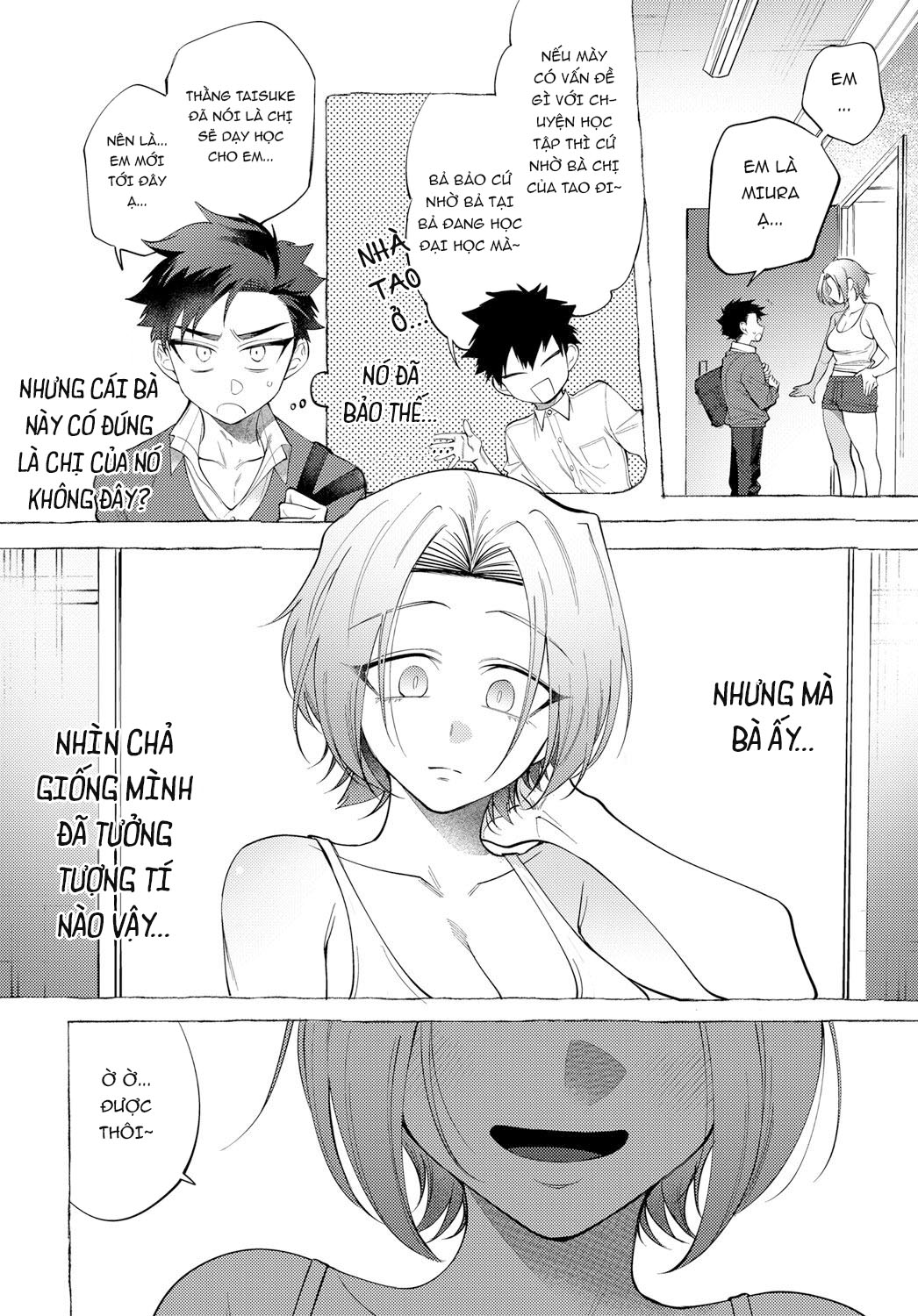 Đọc truyện hentai Bài học từ chị gái - Oneshot