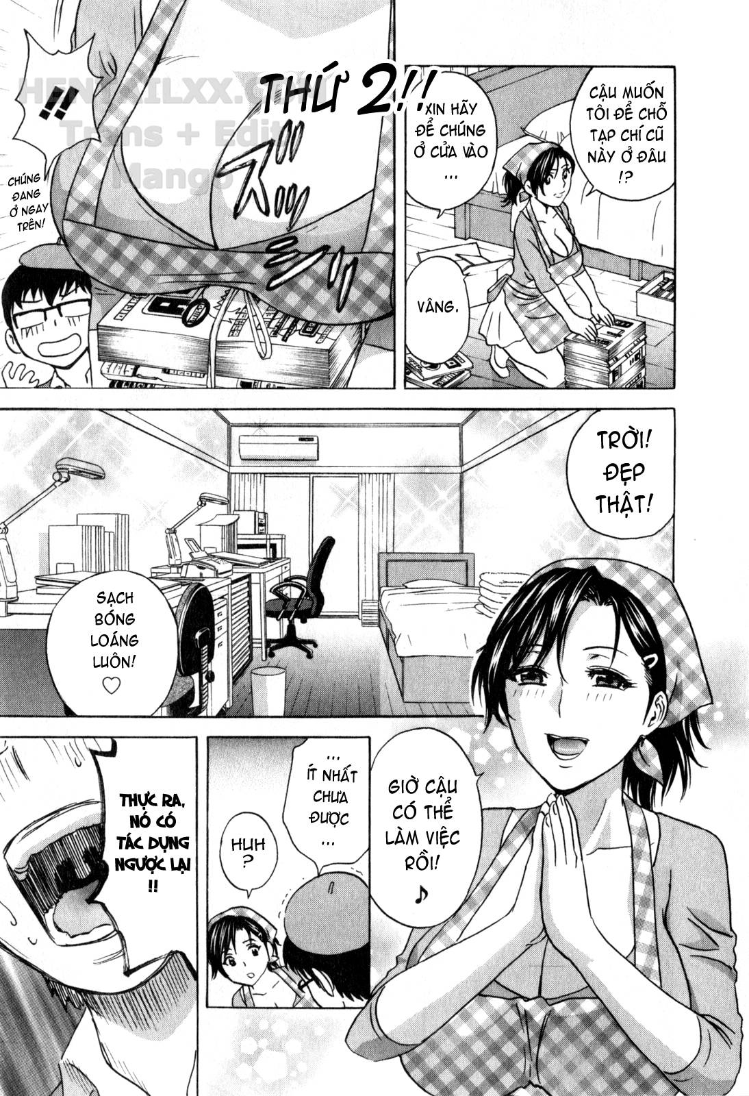 Đọc truyện hentai Life With Married Women Just Like A Manga - Chap 23