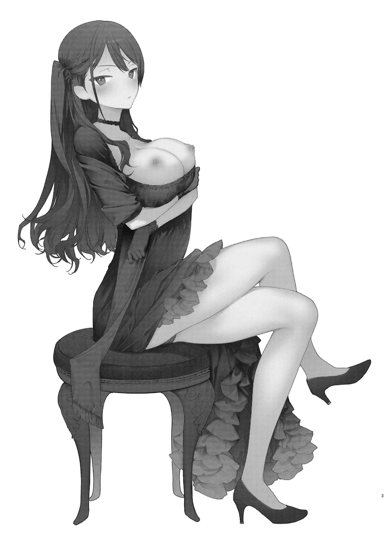 Đọc truyện hentai Takabisha Kyonyuu Ojou-sama to Himitsu no Ecchi - 1 nháy