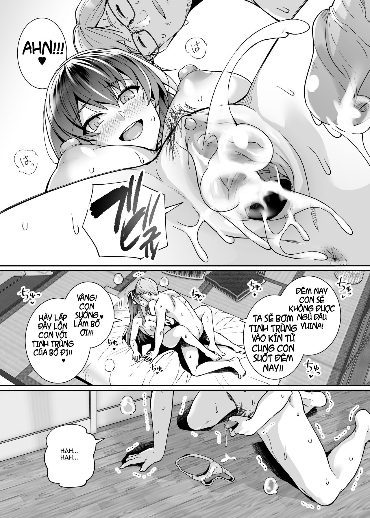 Đọc truyện hentai Ane wa Oyaji ni Dakareteru - Chap 2