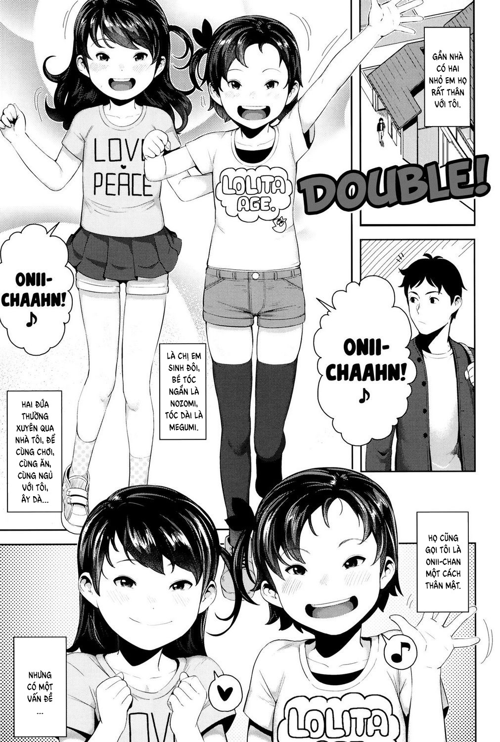 Đọc truyện hentai Double! - Oneshot