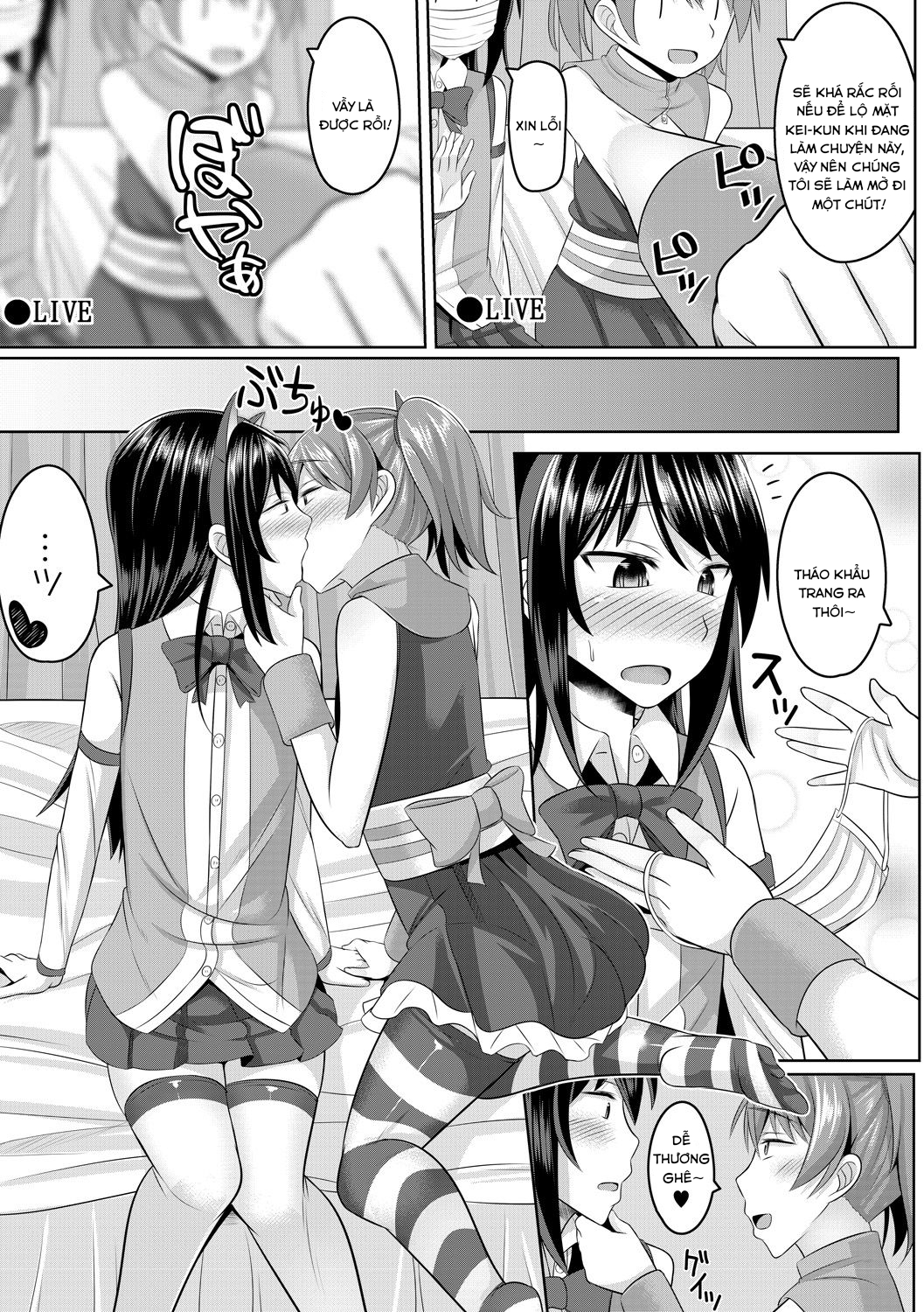 Đọc truyện hentai Cosplay Otokonoko-tachi ~ Ushiro no Ana ni Iretai Kankei - Chap 1