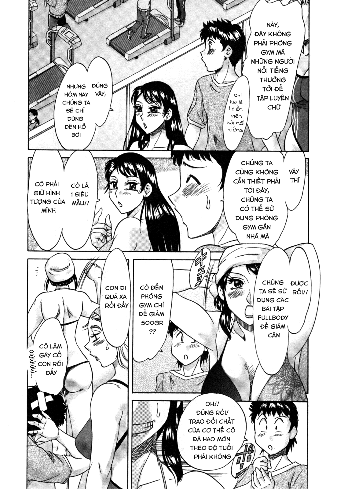 Đọc truyện hentai 2 người mẹ - Chap 16- Nắm lấy nào