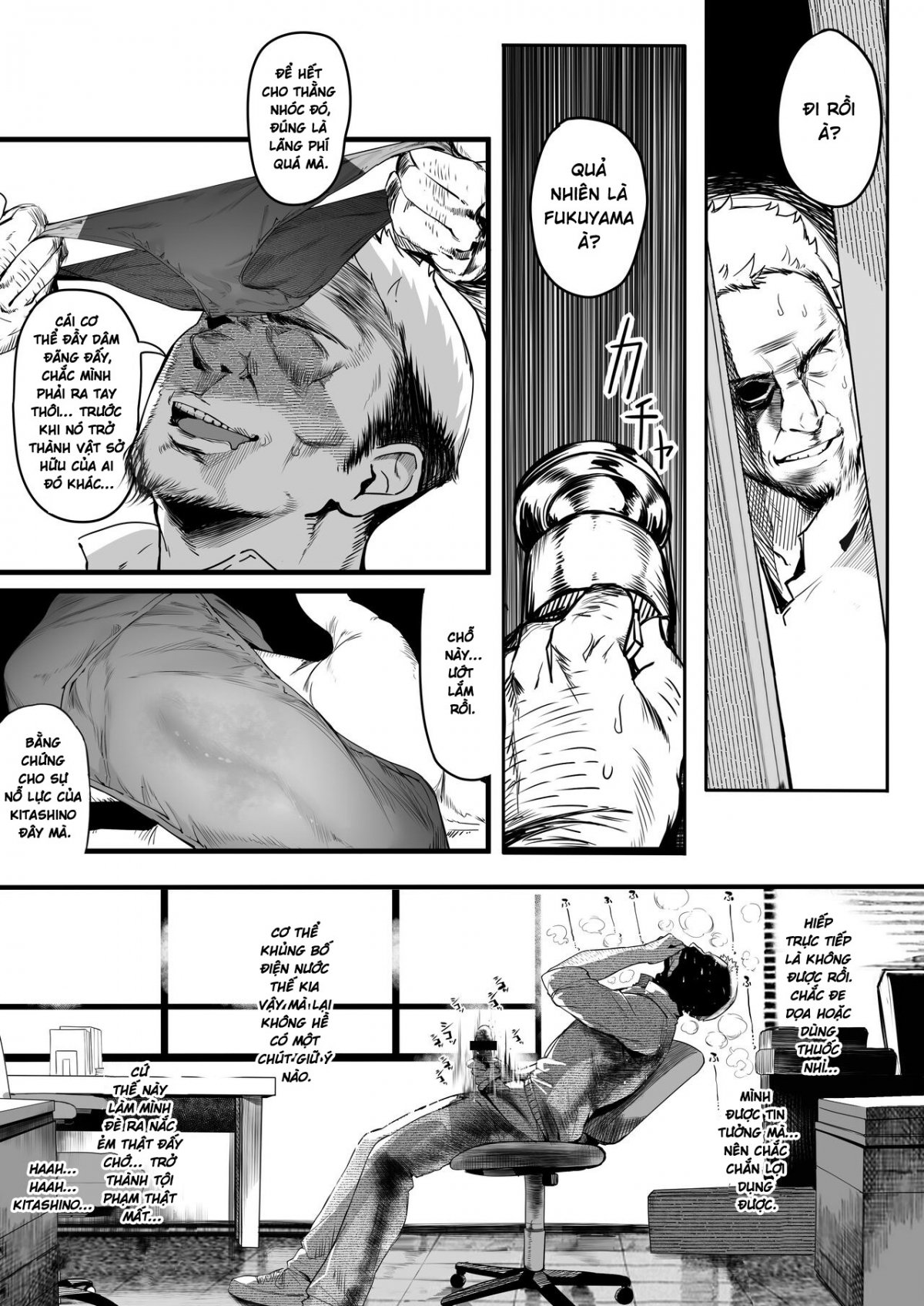 Đọc truyện hentai Rikujoubu no Bokukko Doukyuusei ga Chuunen Komon ni Mesu ni Sareru Ichibu Shijuu - Oneshot cực ngắn