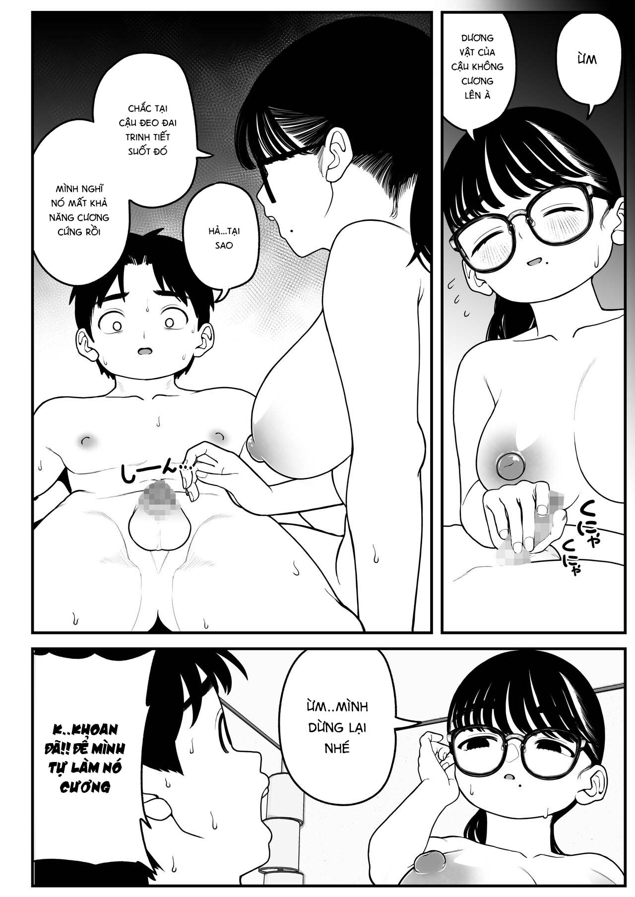 Đọc truyện hentai Kỳ nghỉ đông của tôi, bạn gái và chồng phần 2 - Chap 2