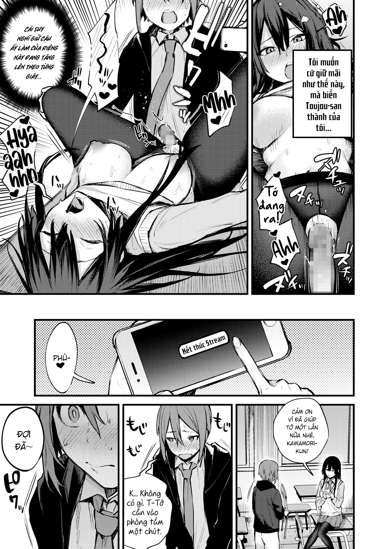 Đọc truyện hentai Buổi Stream Bí Mật - Oneshot