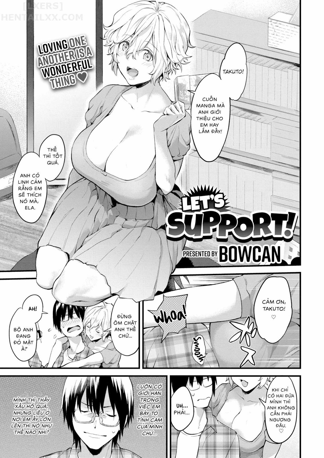 Đọc truyện hentai Let’s Support! - Oneshot