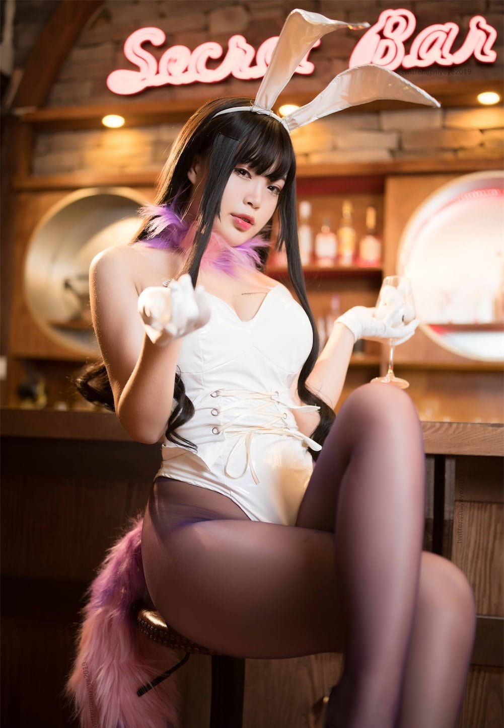 Đọc truyện hentai Tuyển tập Albums siêu phẩm Cosplay - Chap 667 - Bai Yeye - Devil Sister Bunny Girl