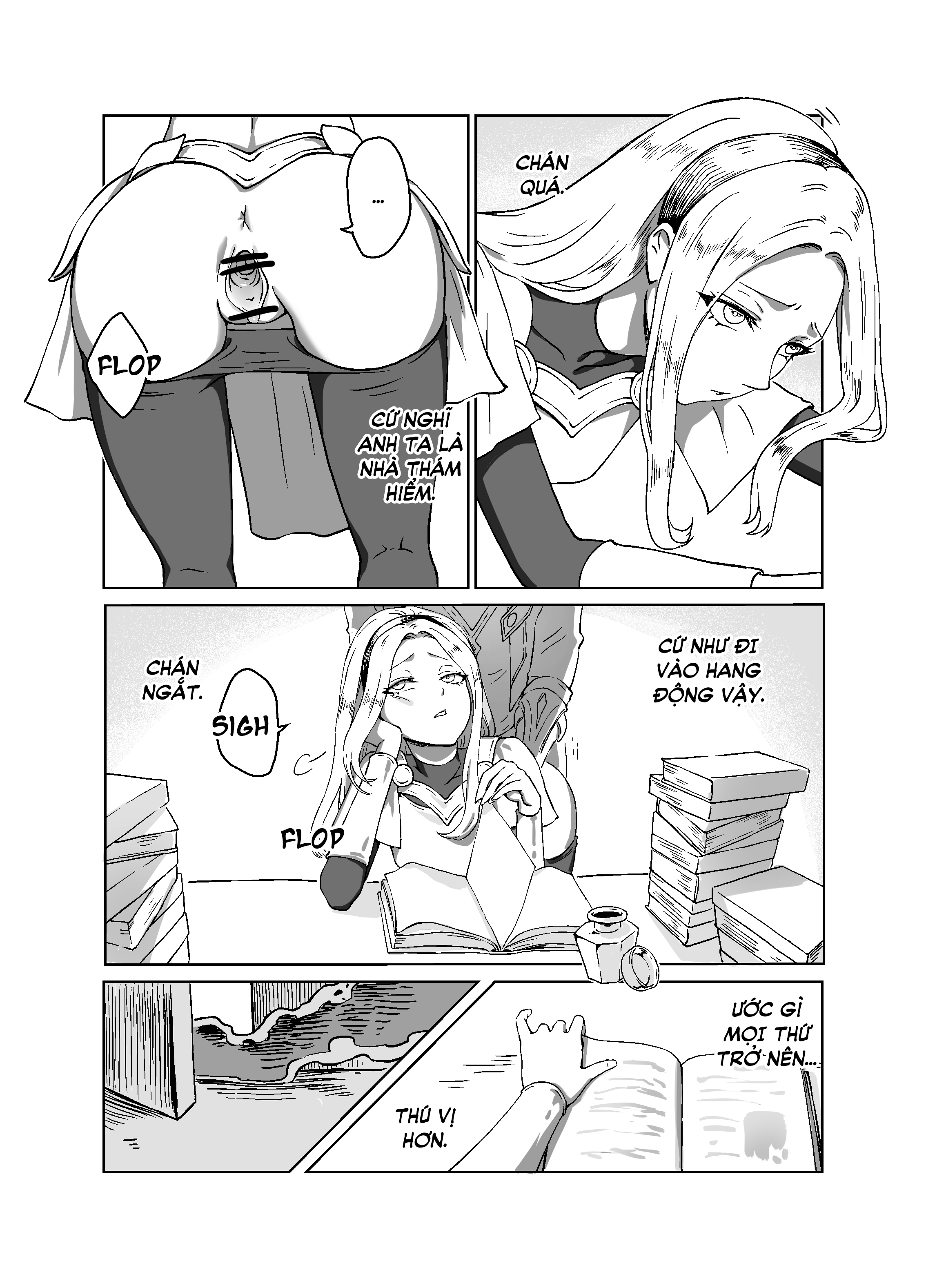 Đọc truyện hentai Lưỡi gươm suy vong - Chương 2 - 4 giai đoạn khi bị NTR