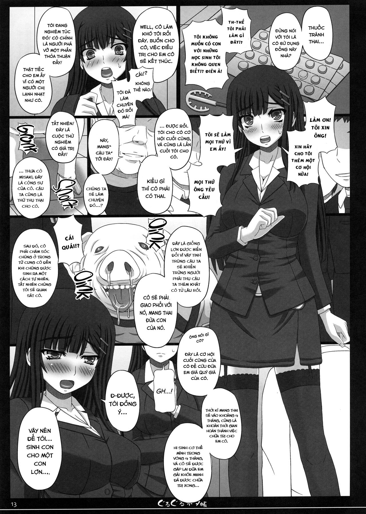 Đọc truyện hentai Shiawase no Katachi no Guruguru Netachou 81 - Oneshot