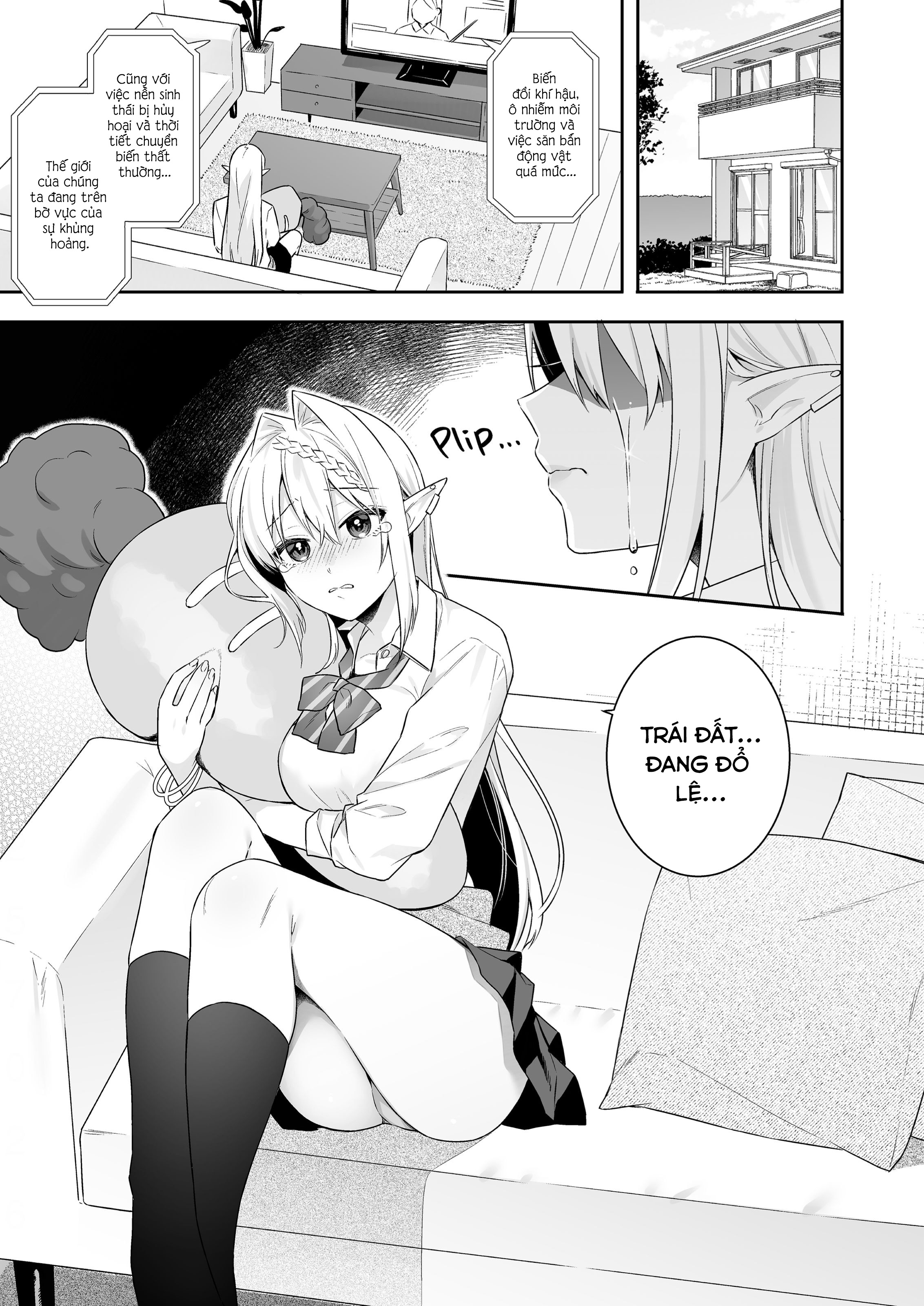 Đọc truyện hentai Nàng Elf ăn chay nhưng lại thèm thịt - Oneshot