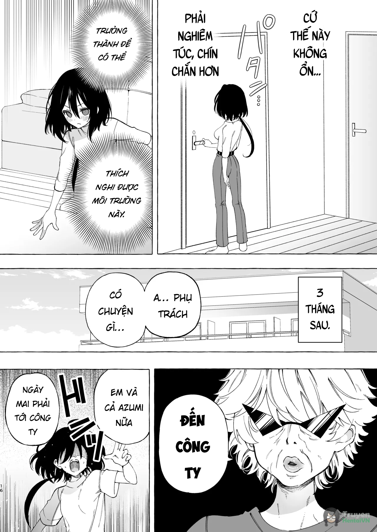 Đọc truyện hentai Mimi de Koishita Douryou ~OnaSuppo Onsei Otaku Onna ga Douryou no Koe ni Hannou Shite Ikimakuri~ - Oneshot