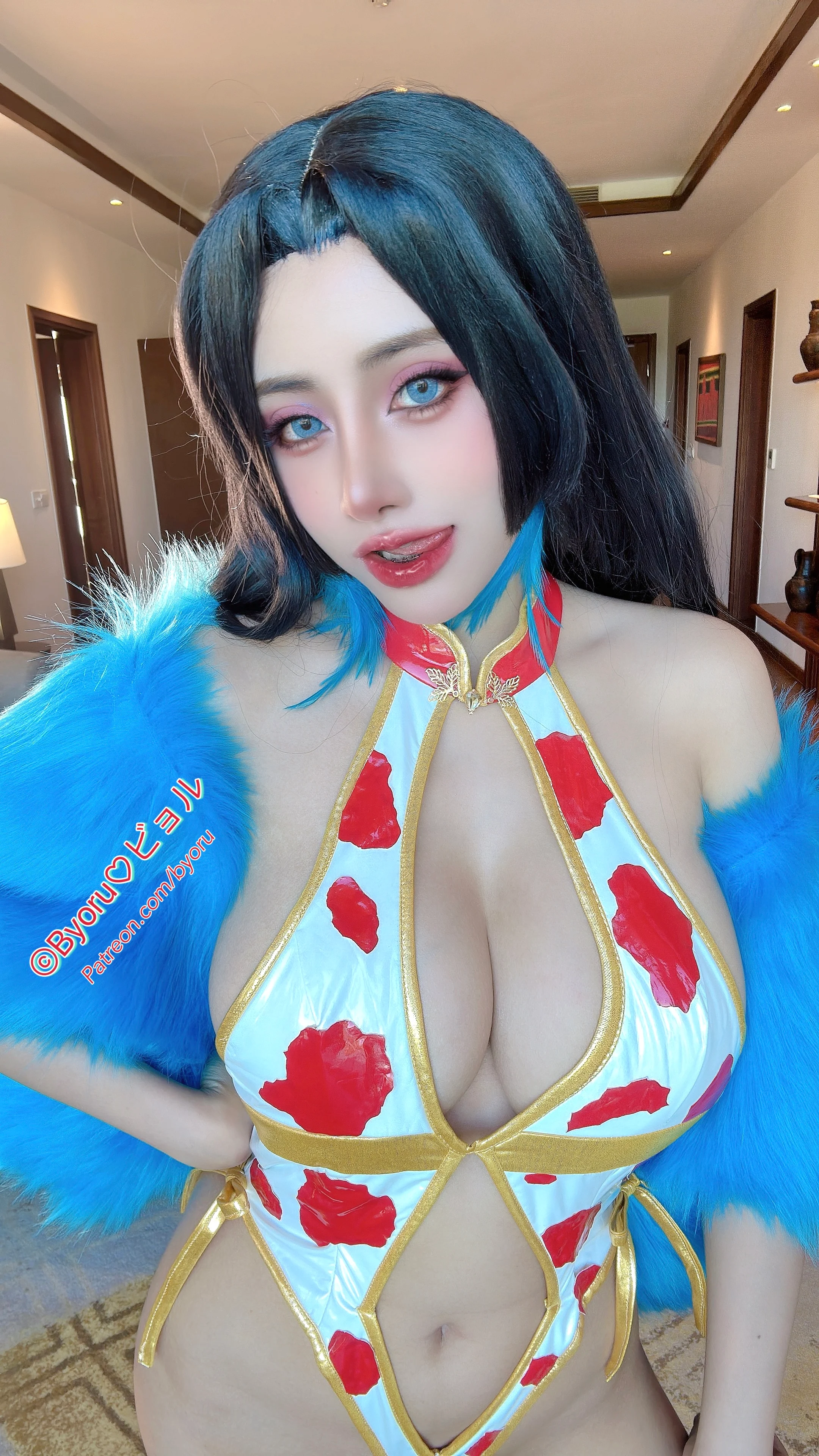 Đọc truyện hentai Tuyển tập Albums siêu phẩm Cosplay - Chap 67 - Byoru-Boa Salome swimsuit