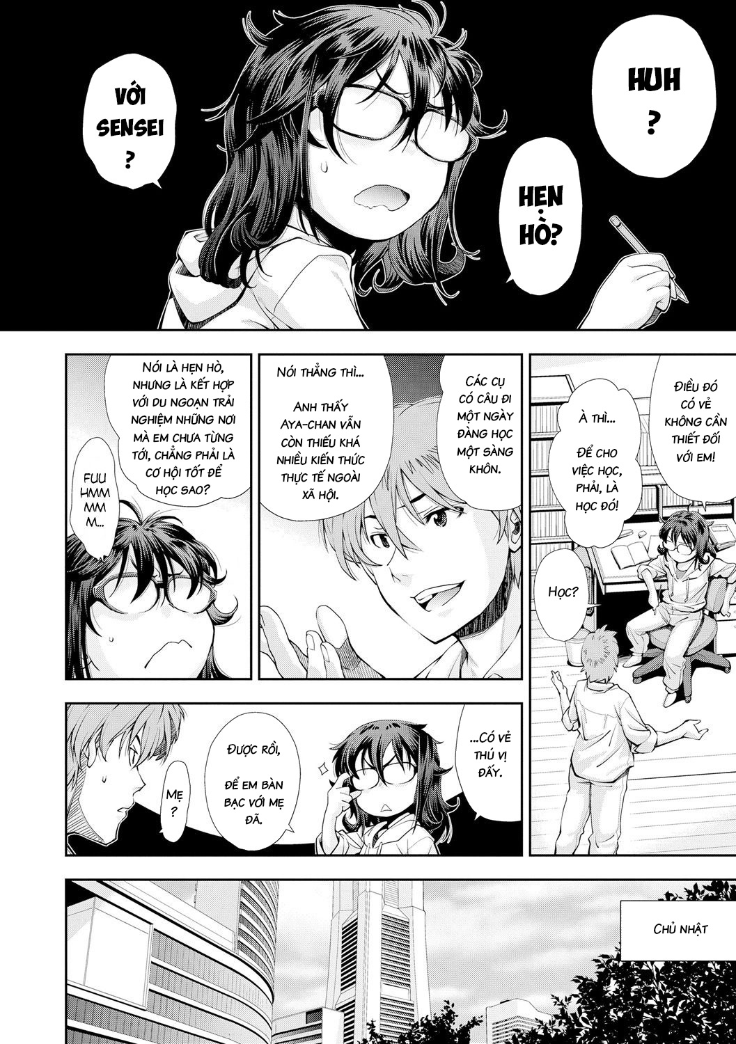 Đọc truyện hentai The Girl Who Loves to Study - Oneshot