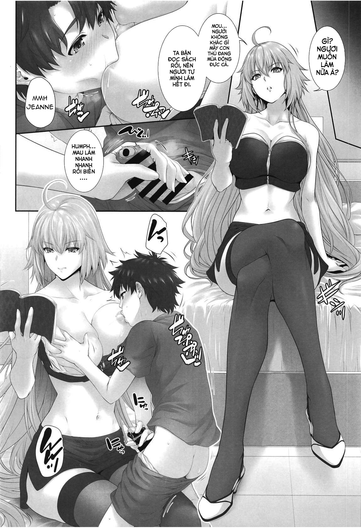 Đọc truyện hentai Ritsuka-kun no Sainan? Nerawareta Kohitsuji!! (Fate/Grand Order) - Chap 2