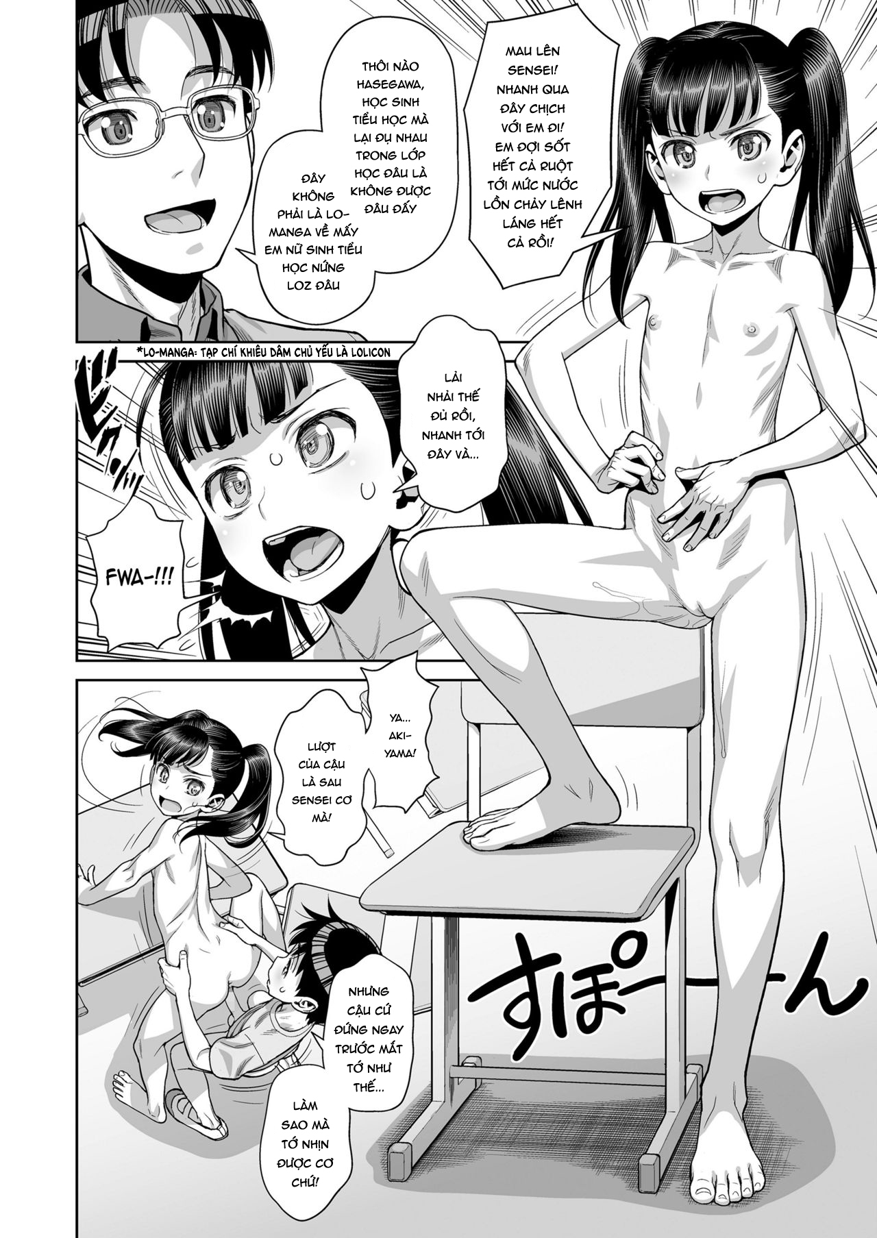 Đọc truyện hentai Thác loạn sau giờ học - Oneshot