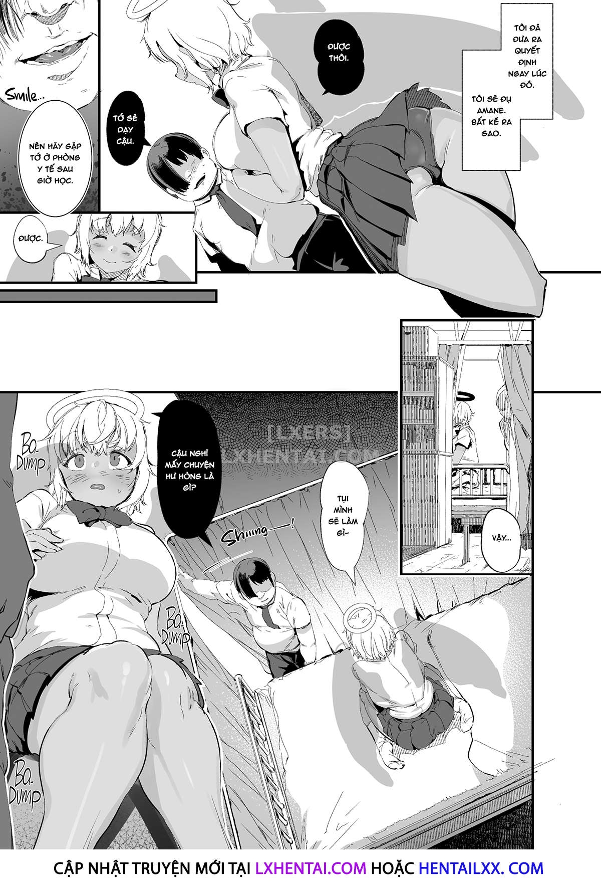 Đọc truyện hentai H Sugiru Tenshi wa Succubus to Miwake ga Tsukanai - Oneshot