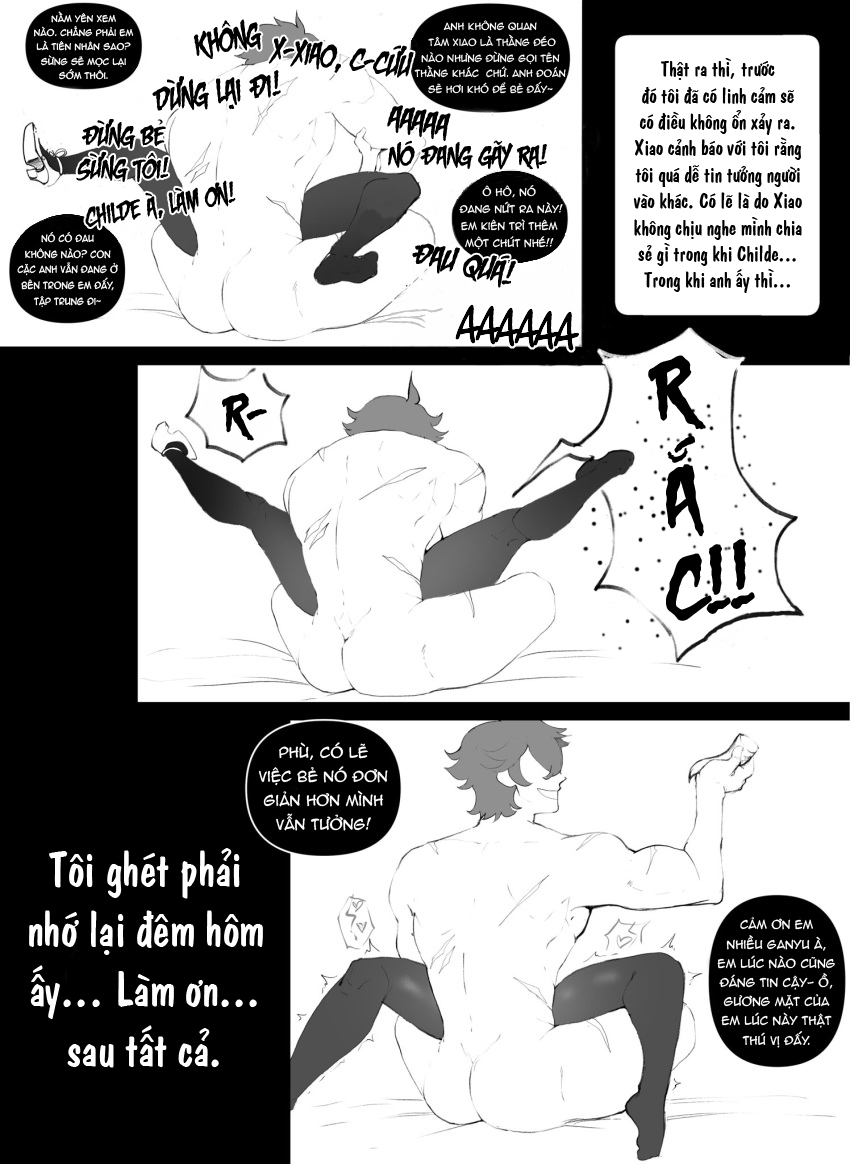 Đọc truyện hentai Đêm ám ảnh kinh hoàng của Dê Dừa - Oneshot