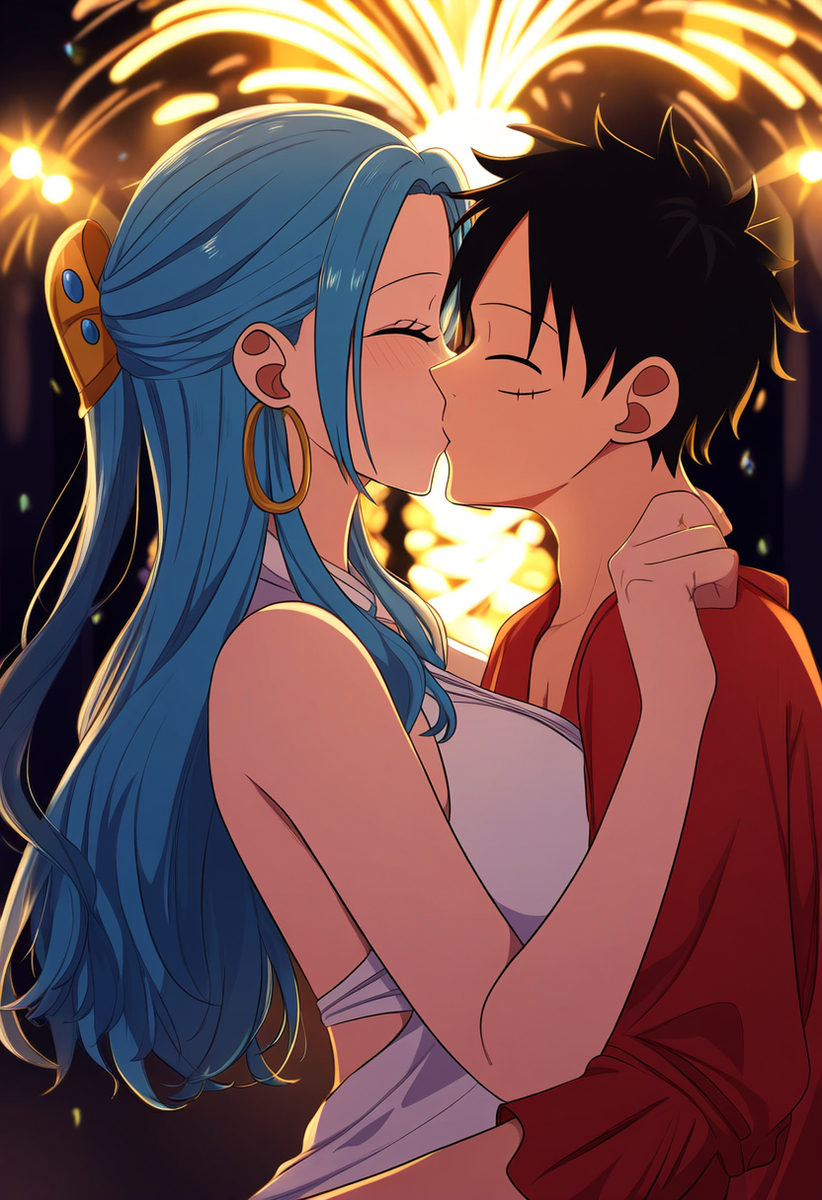 Đọc truyện hentai Tuyển tập Albums Art hentai - Chap 38 - Luffy vs Vivi