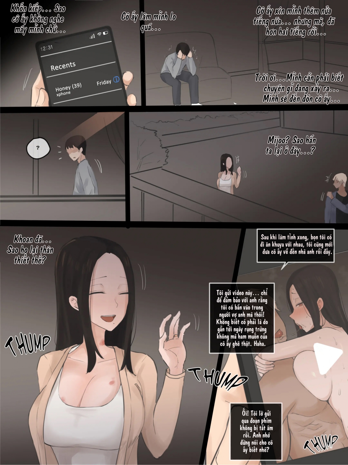 Đọc truyện hentai Nghi ngờ - Chap 1