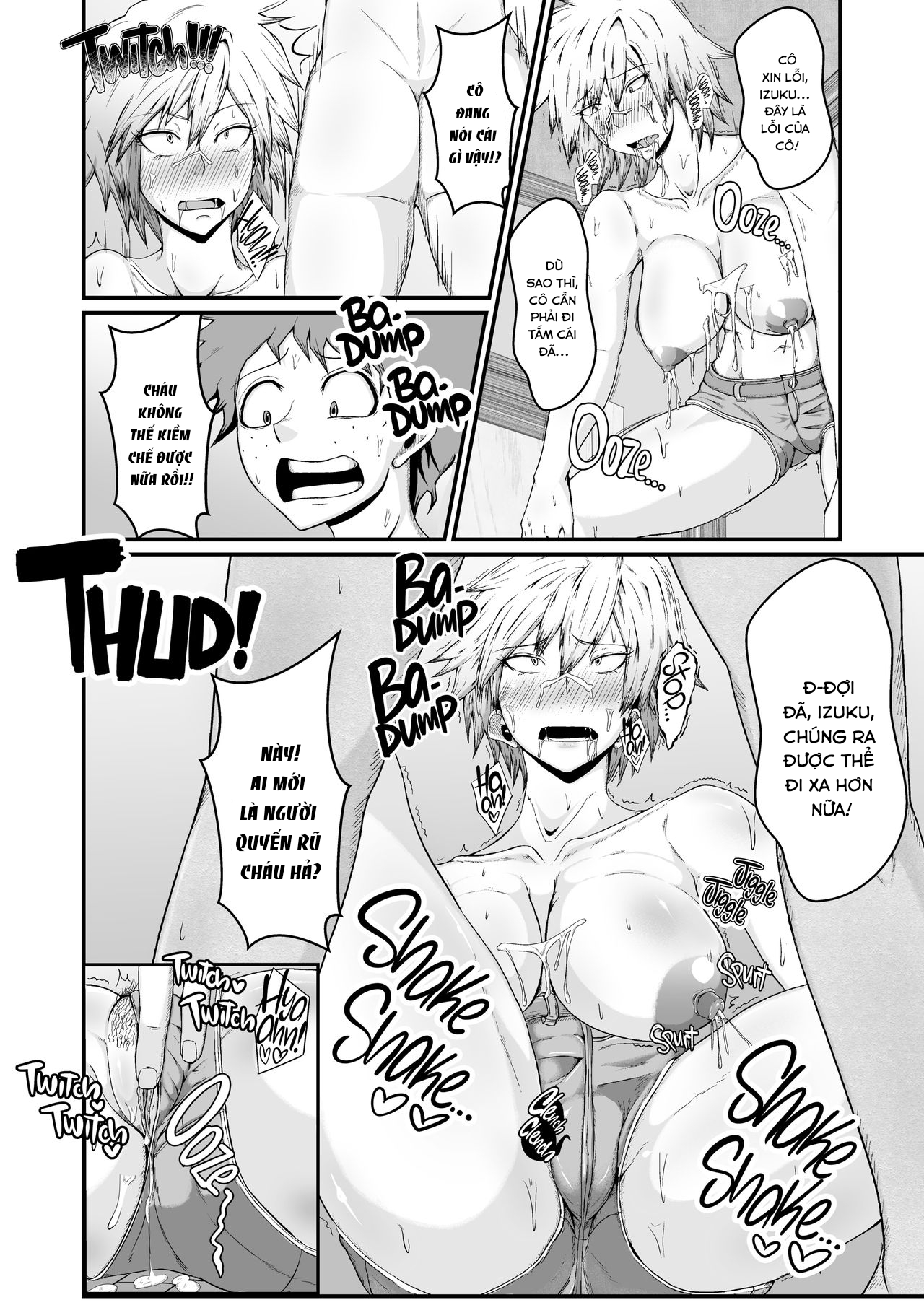 Đọc truyện hentai My Secret With Bakugo's Mom - Oneshot