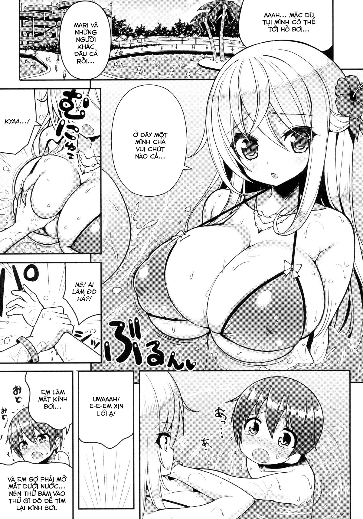 Đọc truyện hentai Chị gái sexy ở hồ bơi - Oneshot