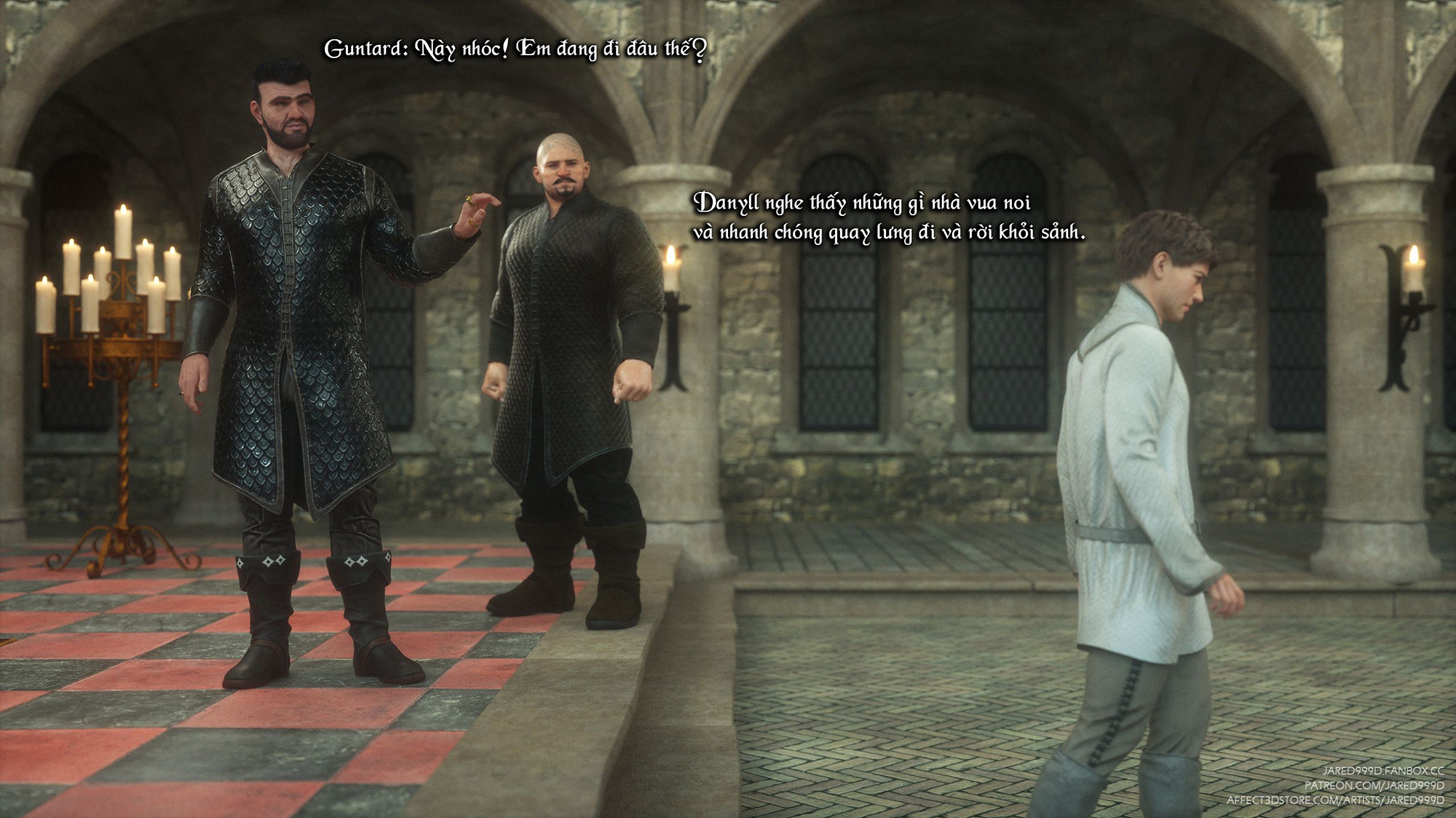 Đọc truyện hentai Fallen Lady - Vol 2 - Chap 5: Buổi thiết triều cực khoái