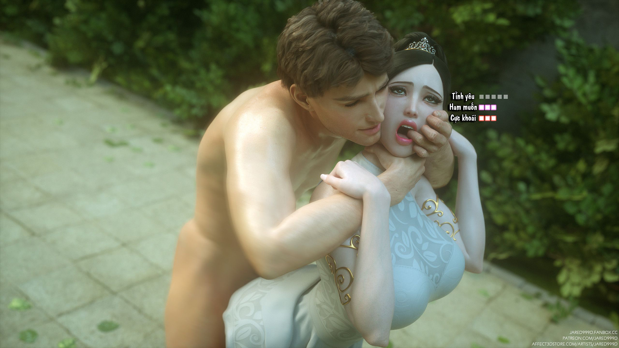 Đọc truyện hentai Fallen Lady - Vol 1 - Chap 3: Em phải là hoàng hậu của ta.