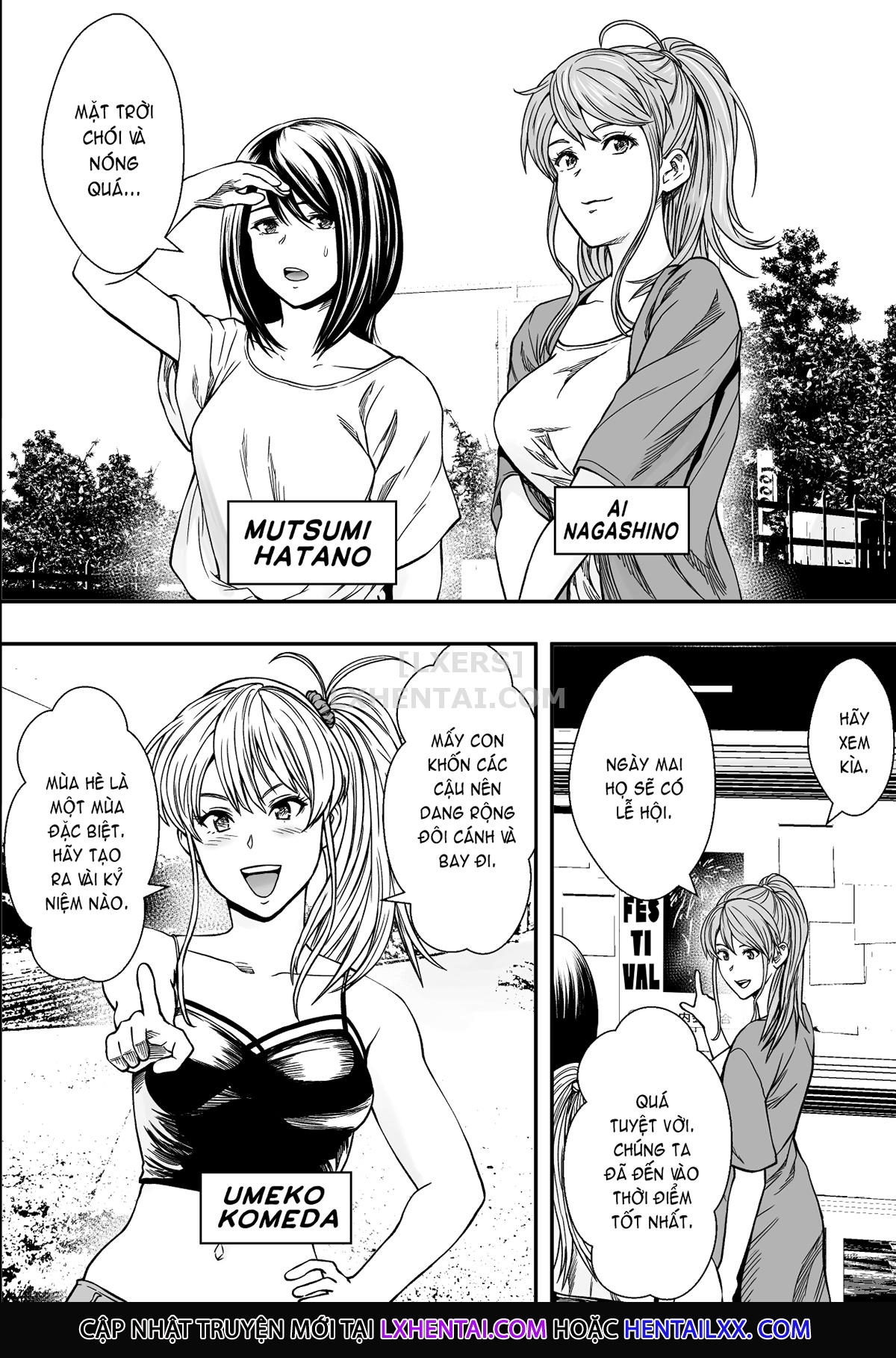 Đọc truyện hentai All-Cuckold Summer Camp - Oneshot