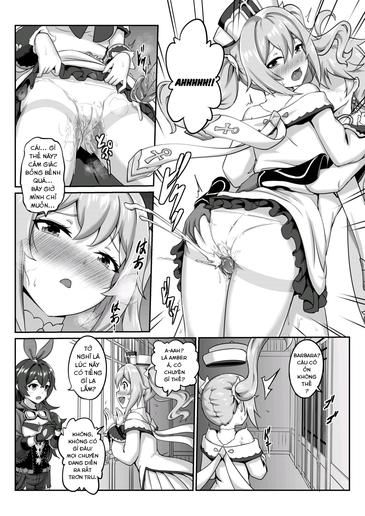 Đọc truyện hentai Barbara Star! Dush! (Genshin Impact) - ONESHOT