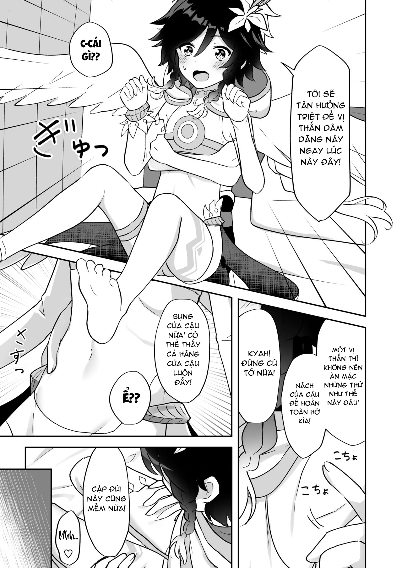 Đọc truyện hentai Tôi sẽ trở thành Sứ Đồ của ngài Barbatos! - Oneshot