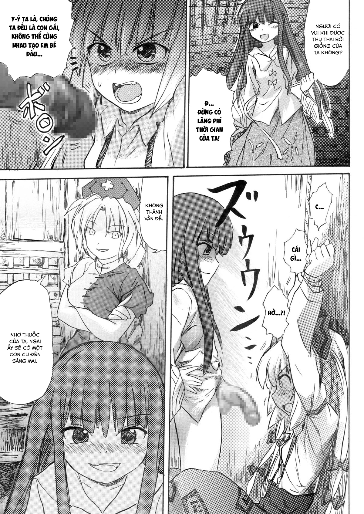 Đọc truyện hentai Hourai Ninshin - Oneshot